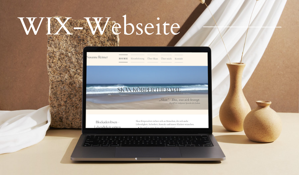 WIX-Webseite weiterentwickeln