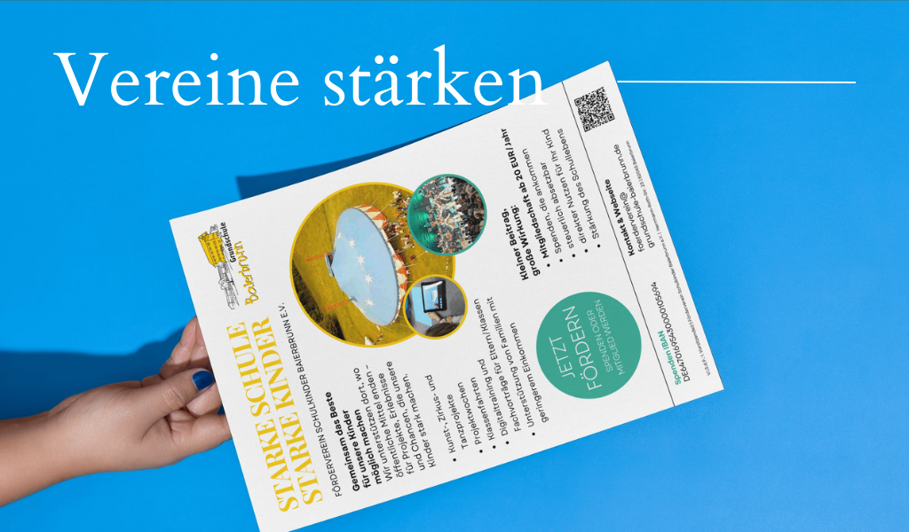 Flyer und Texte für Verein